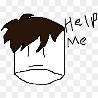 Help Me I Have Turned Into A Marshmello - Cartoon Clipart