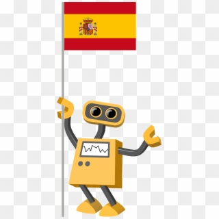 Flag Bot, Spain - Spain Flag Clipart