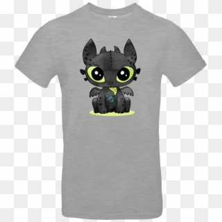 Blackmoon Toothless T-shirt B&c Exact , Png Download - Black Cat Clipart