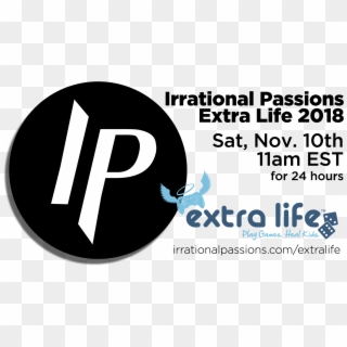 Extra Life Logo Png - Extra Life Clipart