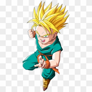 38 Images About Goten And Trunks On We Heart It - Kid Trunks Ssj Clipart