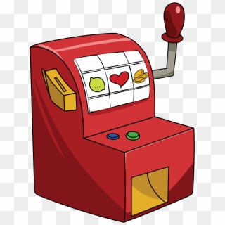 Slot Machine Clipart - スロット マシン 画像 フリー - Png Download