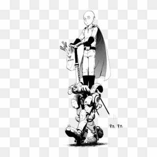 Read One Punch Man Manga Transparent Background One Punch Man Saitama Comic Clipart Pikpng