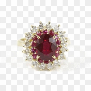 Rose Red Diamond Stone Transparent Image - Transparent Red Diamond Png Clipart