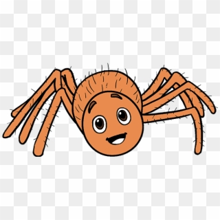 Spiders Drawing Cartoon - Kid Easy Drawing Spider Clipart