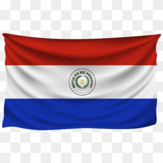 Free Png Download Paraguay Wrinkled Flag Clipart Png - Flag Iraq Png Transparent Png