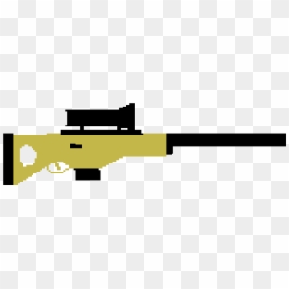 Bolt Sniper/ Fortnite - Fortnite Gun Pixel Art Clipart