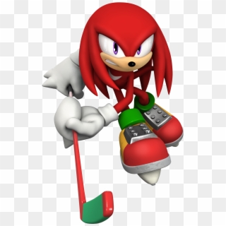 Wintergames Knuckles - Mario And Sonic At The Olympic Winter Games Knuckles Clipart