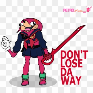 Meme Knuckles Da Way , Png Download - Don T Lose Da Way Clipart