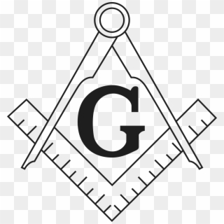 Freemason Vector Compass - Square And Compass Png Clipart
