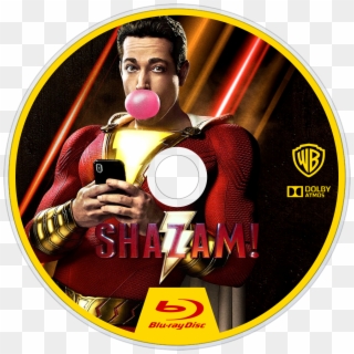 Shazam Bluray Disc Image Clipart
