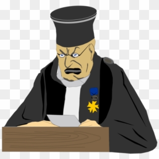 Judge Court Order Lawyer - Judge Svg Clipart