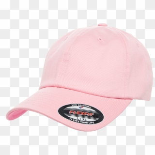 Picture Of 6745 Flexfit Cotton Twill Dad Hat , Png - Baseball Cap Clipart