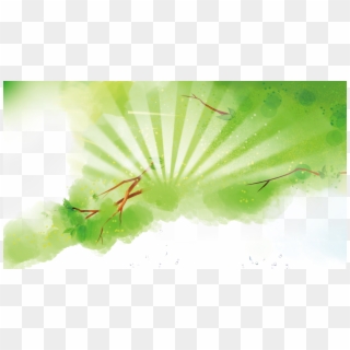Green Background Design Clipart