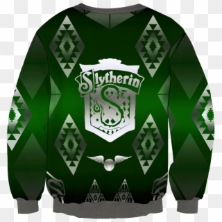 Hogwart Proud To Be A Slytherin Harry Potter 3d Sweater - Sweater Clipart