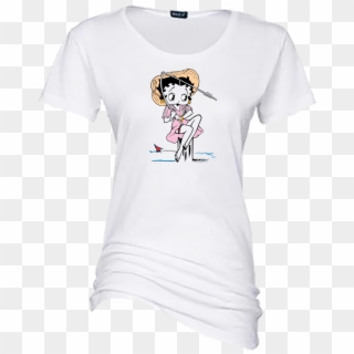 Bass Fishing Betty Boop T Shirts Tanks Shorts,bass - Betty Boop Colouring Pages Clipart