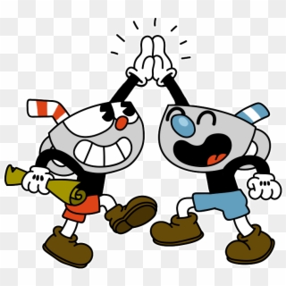 And Mugman By - Cuphead And Mugman Png Clipart