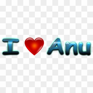 Anu Love Name Heart Design Png - Rahul Name Full Hd Clipart