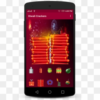 Diwali Crackers V4 - Smartphone Clipart