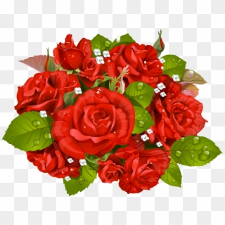 Bouquet Vector Valentine Flower - Bouquet Of Roses Vector Clipart