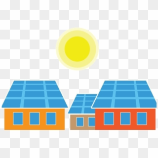 Solar Rooftop Clipart - Png Download