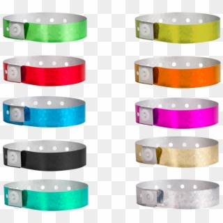Transparent Plastics Holographic - Bracelet Clipart