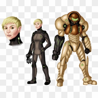 And Here We Have The Design Itself - Samus Practical Clipart