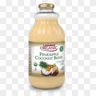Lakewood Organic Pineapple Coconut Juice Blend, - Lakewood Organic Lemon Juice Clipart