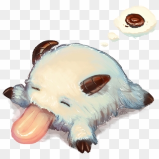[deleted] You Wake Up Inside Your Bed Only To Find - Poros League Of Legends Kawaii Clipart
