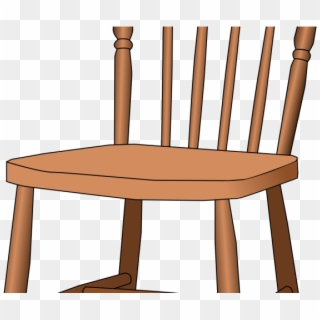 Chair Clipart Thing - Cartoon Wood Chair Png Transparent Png