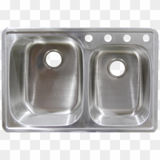 Steel Tap Stainless Top Sink Plumbing Fixtures Clipart - Sink - Png Download