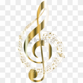 Free Png Gold Music Notes Png Png Image With Transparent - Gold Music Notes Png Clipart
