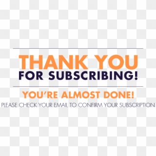 Thank You For Subscribing Clipart