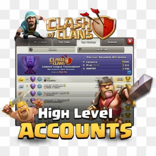 Buy Coc Account - Pc Game Clipart