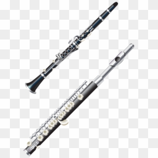 Flute Clipart Clarinet - Transparent Background Clarinet Clipart - Png Download