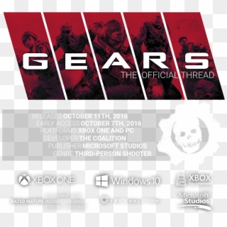 Gears Of War 4 - Gears Of War 3 Clipart