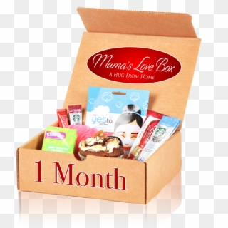 1 Month Hugs & Kisses Love Box - Box Clipart