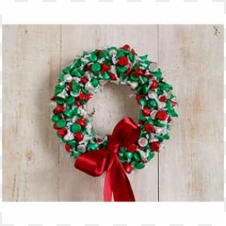 Kisses Wreath - Christmas Candy Toy Craft Clipart