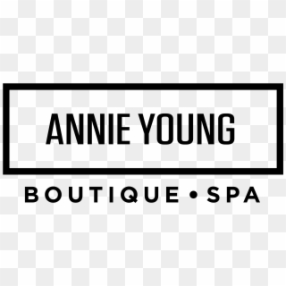 Annie Young Boutique And Spa - Monochrome Clipart