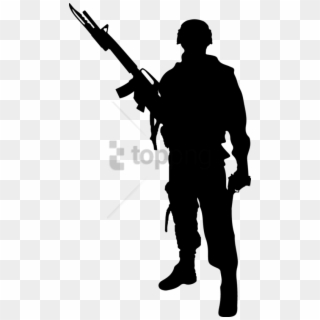 Free Png Army Silhouette Png Png Image With Transparent - Silhouette Army Soldier Clipart