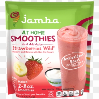 Jamba Juice Smoothies Strawberries Wild 8oz - Jamba At Home Smoothies Clipart