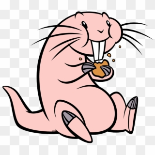 Rufus Eating A Cookie - Rufus Kim Possible Animal Clipart