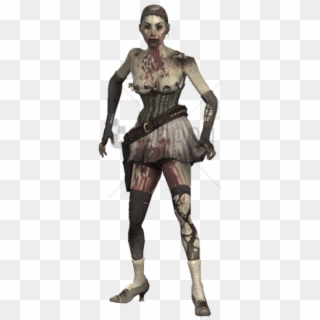 Red Dead Redemption Female Zombie Clipart