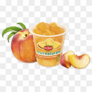 Fruit Naturals® Yellow Cling Peach Chunks - Del Monte Banana Chips Clipart