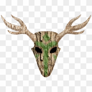 Deer Mask By - Reindeer Clipart