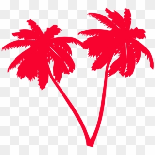 Palm Tree Clipart Vector - Png Download