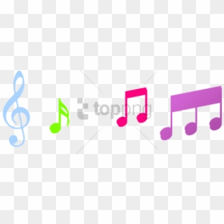 Free Png Colorful Music Note Png Png Image With Transparent - Transparent Background Music Notes Clipart