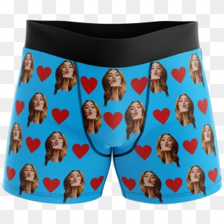 Put Your Face On Boxers - Custom Boxers With Face Clipart