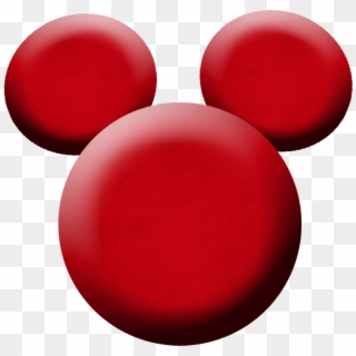 View All Images At Mickey Folder - Mickey Head Red Png Clipart