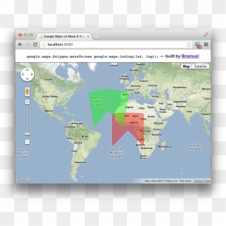 Google Maps Move Polygon - Google Earth Move Polygon Clipart